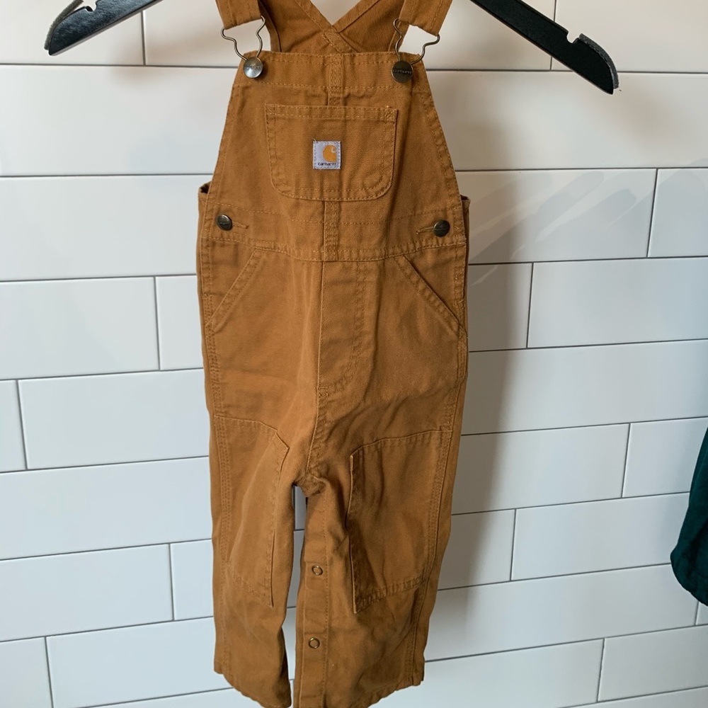 Boys Carhartt Bibb Overalls. Like New!!
